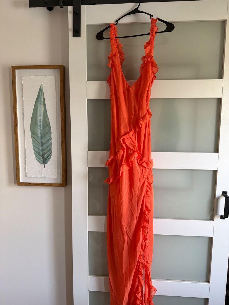 House Of Cb Georgette Body Con Dress — image 4 of 4